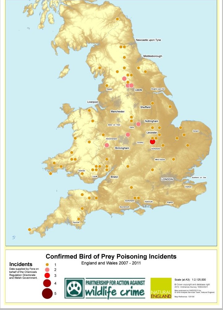 Poisoning map 2007-2011