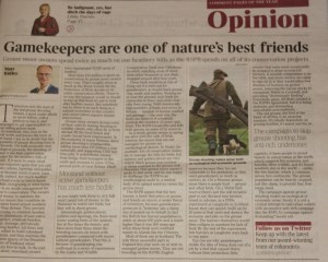 Matt Ridley The Times 11 Aug 2014