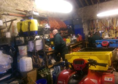 Drumbanagher NI police search Jan 2015