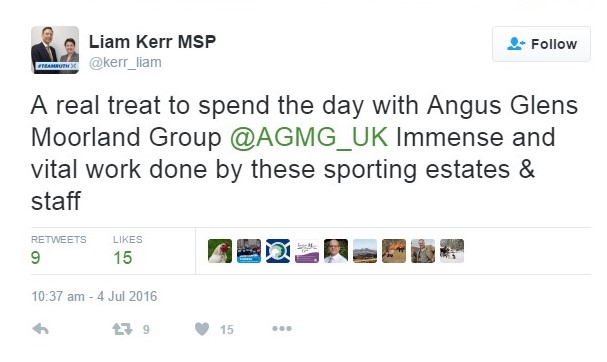 Liam Kerr MSP TWITTER