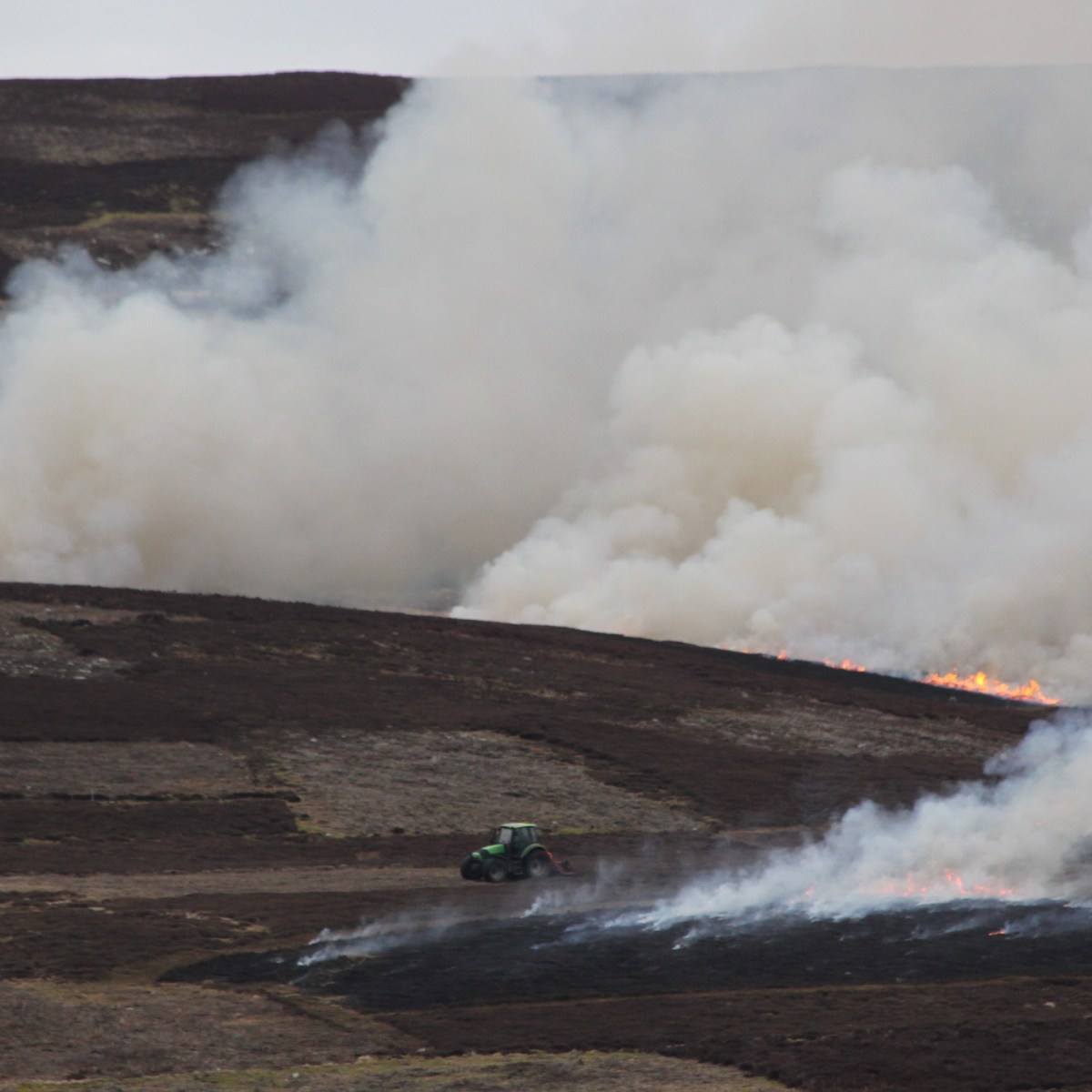 New research shows burning on grouse moors is exposing millions to unsafe air pollution&nbsp;levels